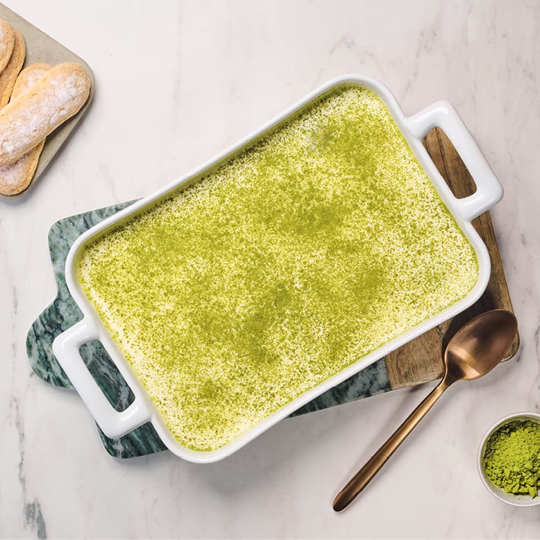 Matcha tiramisu