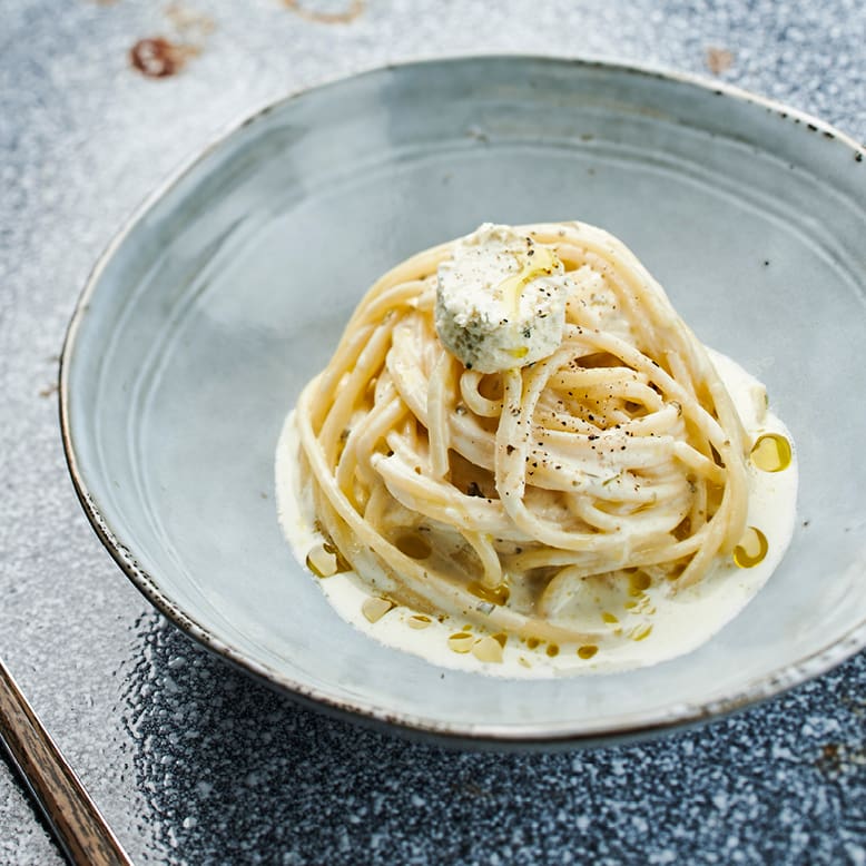 Spaghetti with Boursin