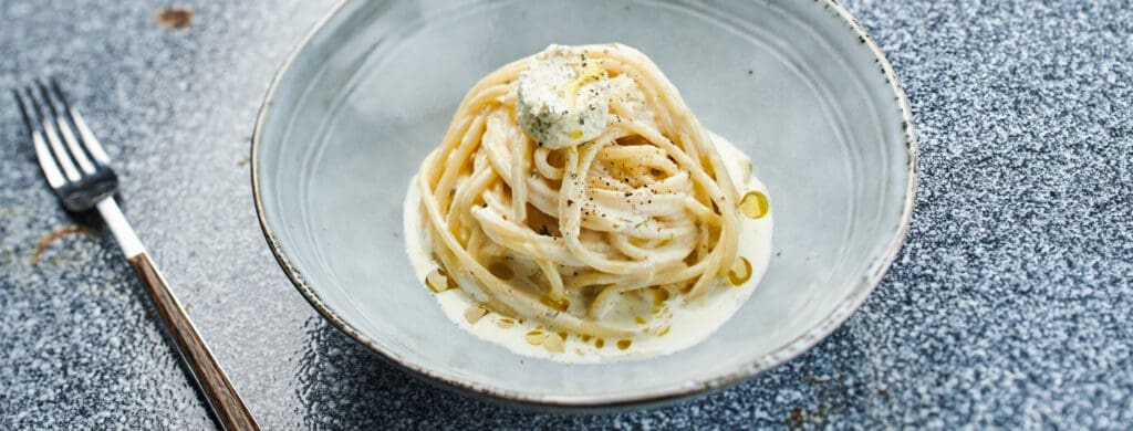 Spaghetti with Boursin