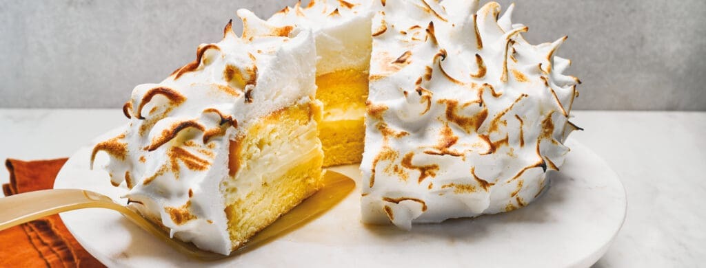 Vanilla genoise cake